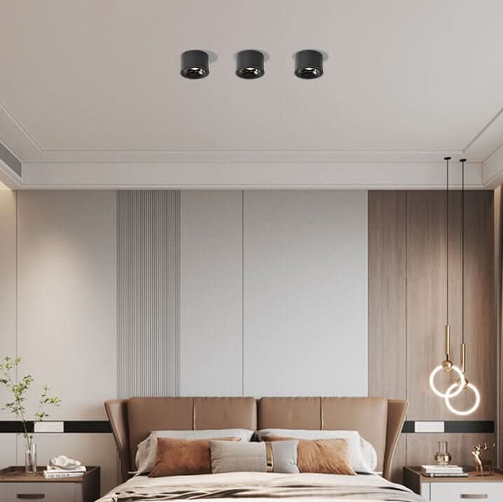 LumiDisk – Moderno Lampadario LED Minimalista per Illuminazione Focalizzata