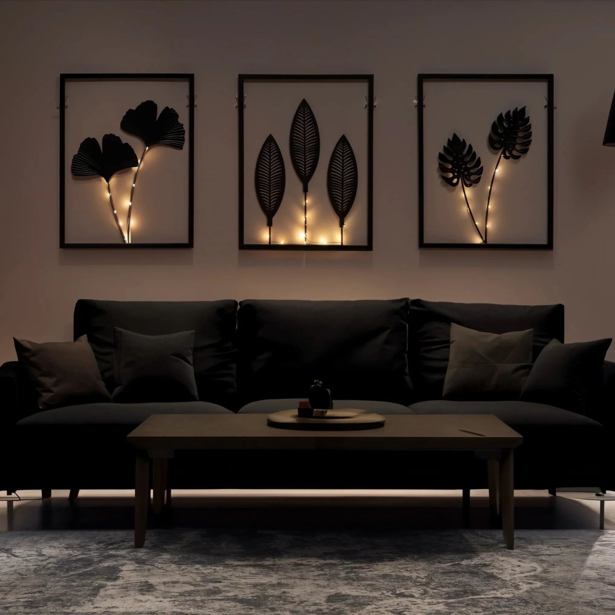 LUMIFRAME – Set di Lampade a LED con Cambio Colore per Decorazioni Indoor Accoglienti