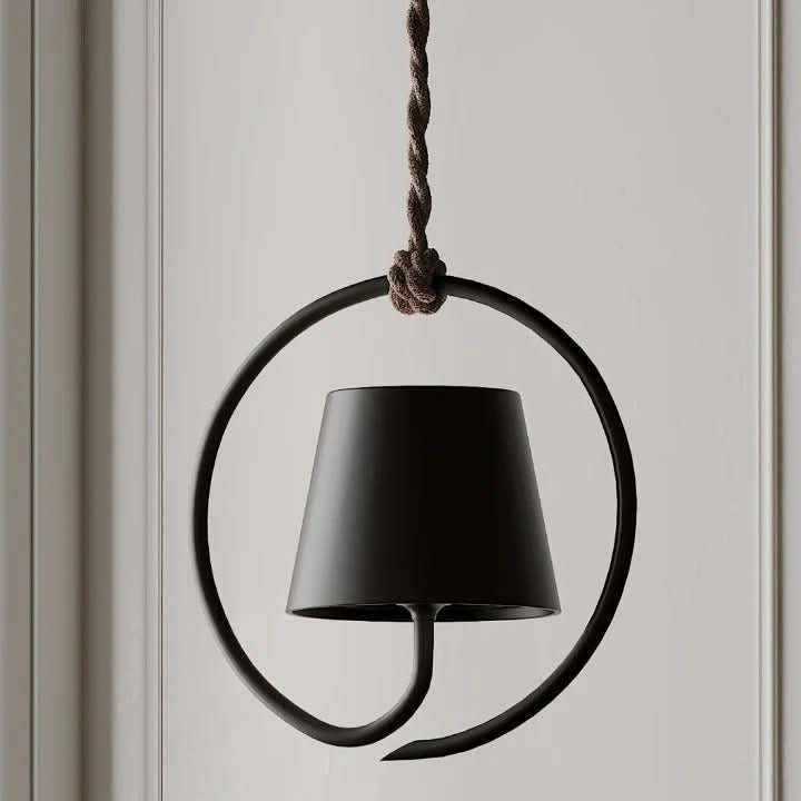 Lumipend – Lampada a sospensione LED ricaricabile con luce calda dimmerabile per uso interno ed esterno