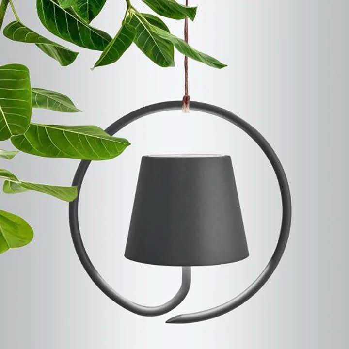 Lumipend – Lampada a sospensione LED ricaricabile con luce calda dimmerabile per uso interno ed esterno