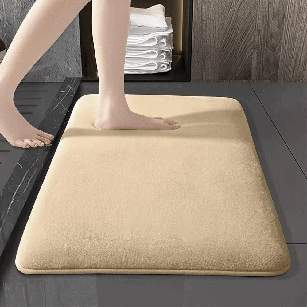Luna - Tappetino da bagno in cotone biologico, assorbente