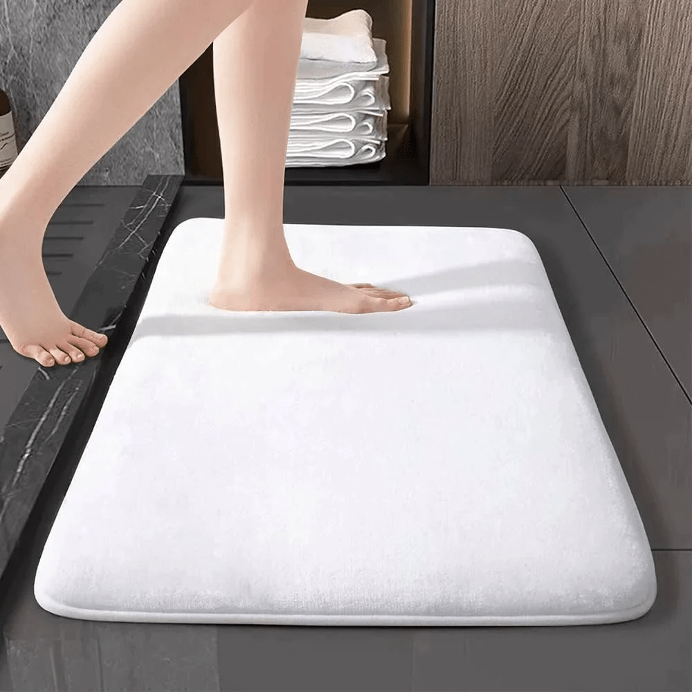 Luna - Tappetino da bagno in cotone biologico, assorbente