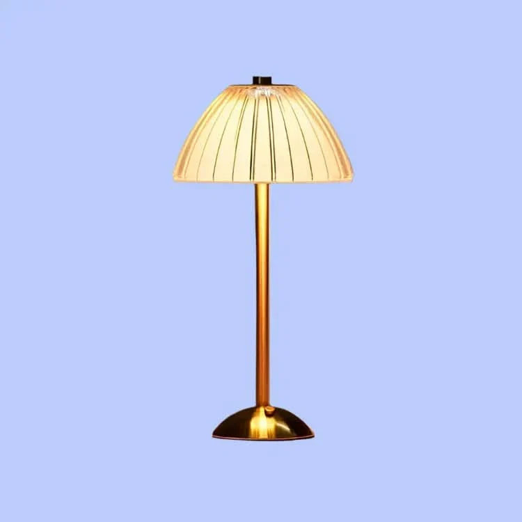Lampada da Tavolo Cordless LED Ricaricabile in Cristallo