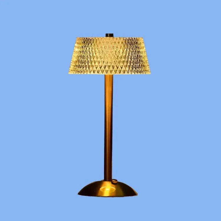 Lampada da Tavolo Cordless LED Ricaricabile in Cristallo