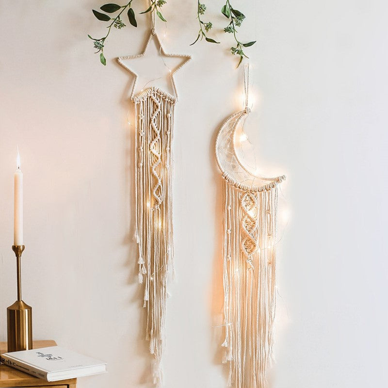 Decorazione Murale Boho in Macramè Accento Incantevole per Ogni Ambiente
