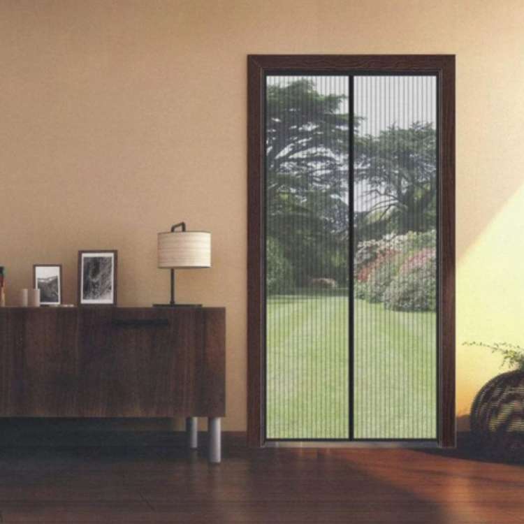 InsectGuard Magnetic Mesh Door for Homes