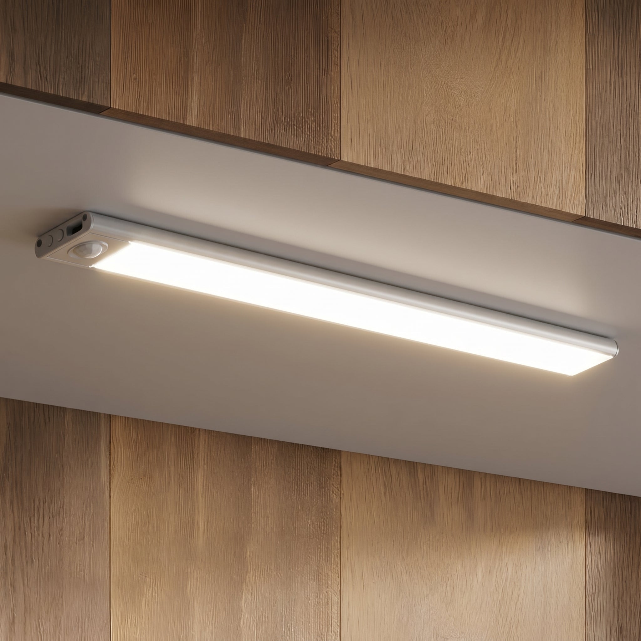 Barra luminosa LED wireless magnetica con sensore di movimento