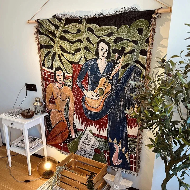 Collezione di Coperte Ispirata a Henri Matisse