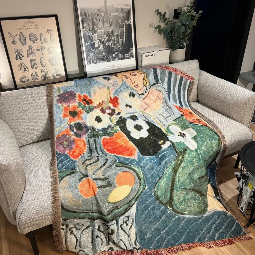 Collezione di Coperte Ispirata a Henri Matisse