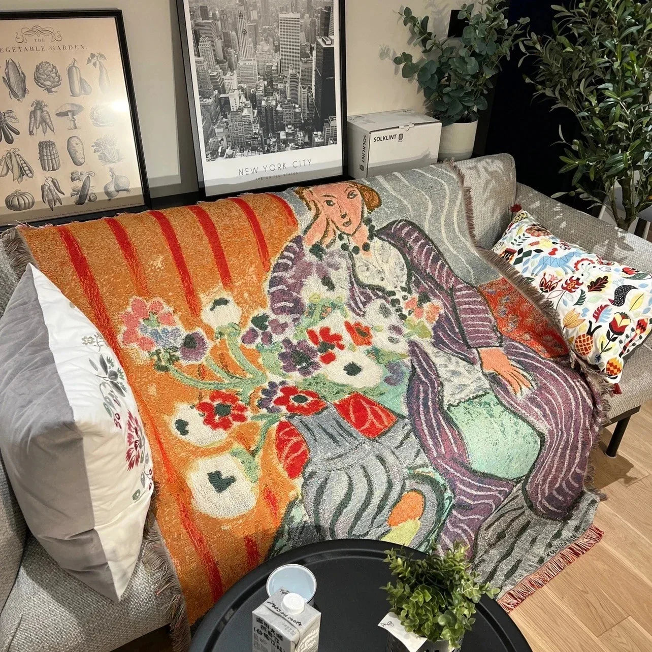 Collezione di Coperte Ispirata a Henri Matisse