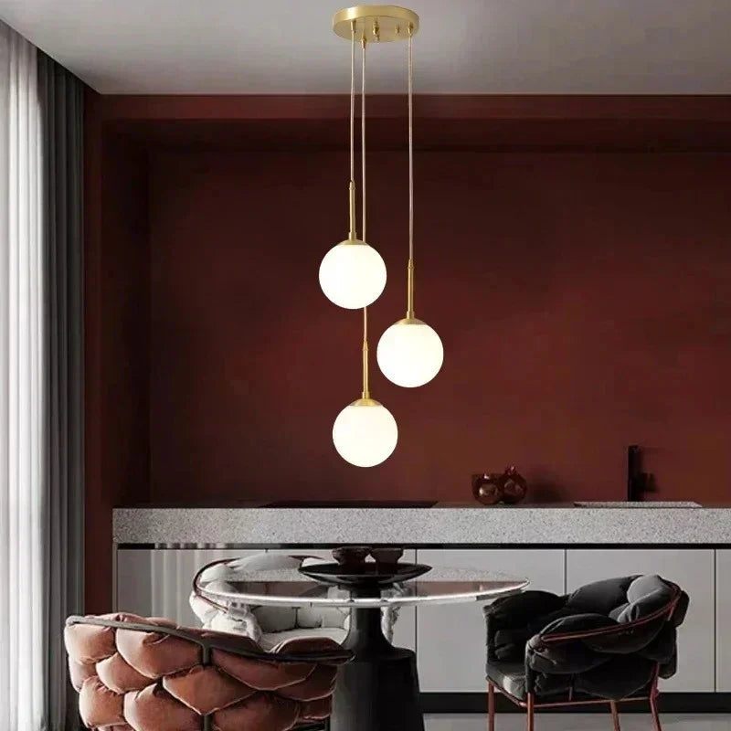 Lampada a Sospensione in Vetro Kinley