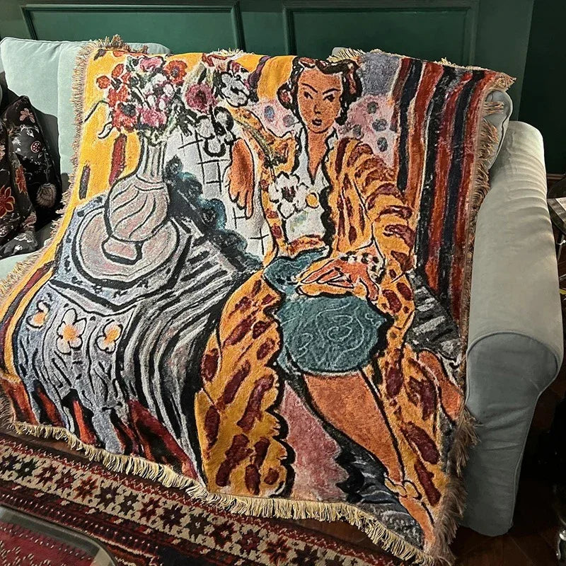 Collezione di Coperte Ispirata a Henri Matisse