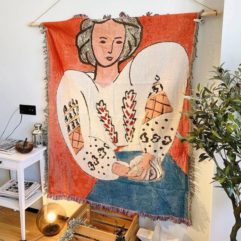 Collezione di Coperte Ispirata a Henri Matisse
