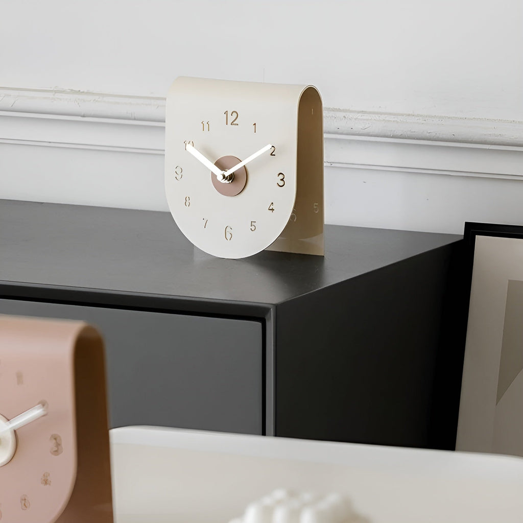 Orologio TimberCharm – Orologio da tavolo decorativo | Brehn