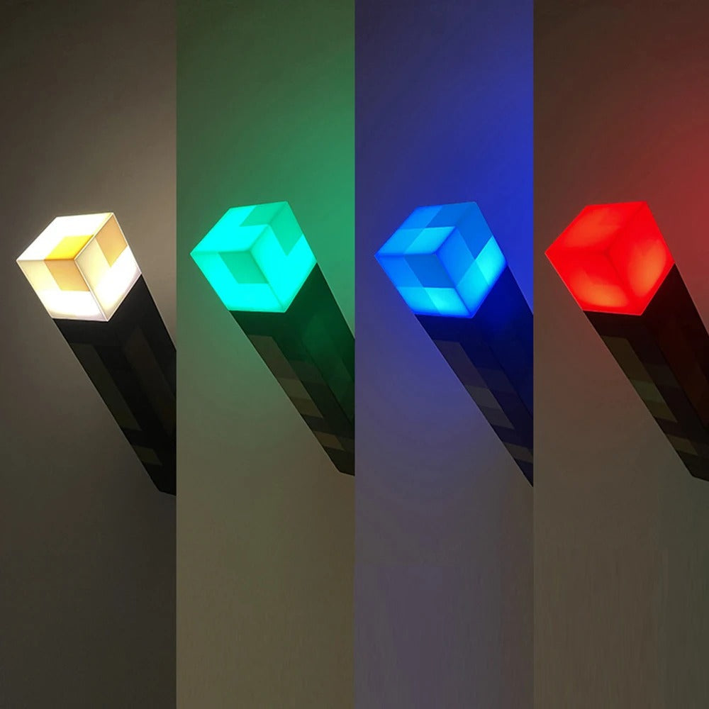 GlowTorch | Illuminazione d'atmosfera con lampada LED Minecraft