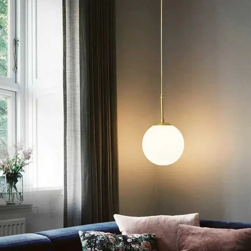 Lampada a Sospensione in Vetro Kinley