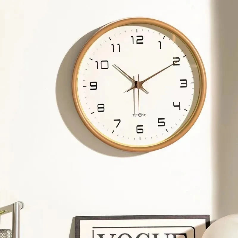 Minimalist Wooden Wall Clock
