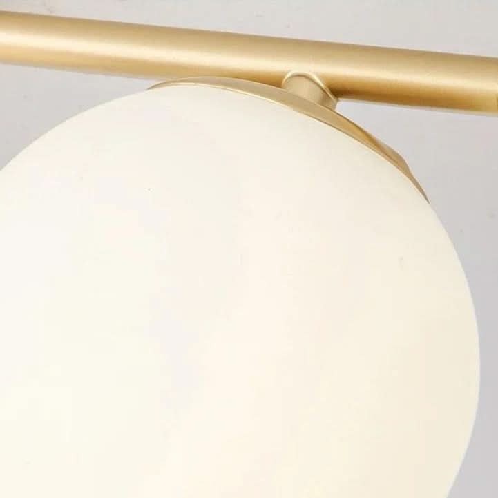 NordLux LED Lampada da Soffitto in Vetro – Globo Bianco