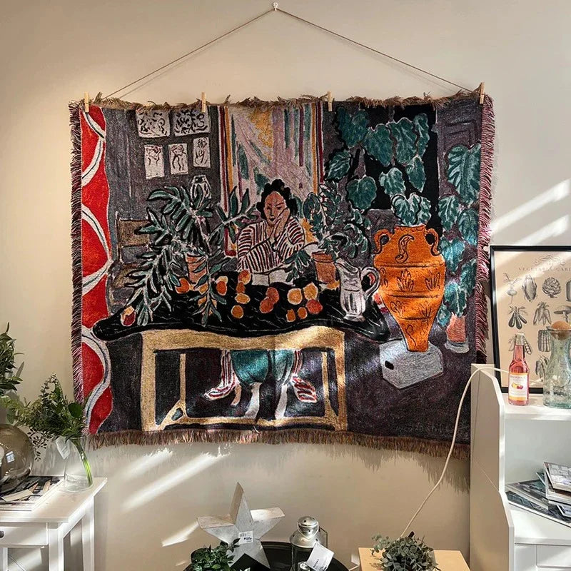 Collezione di Coperte Ispirata a Henri Matisse