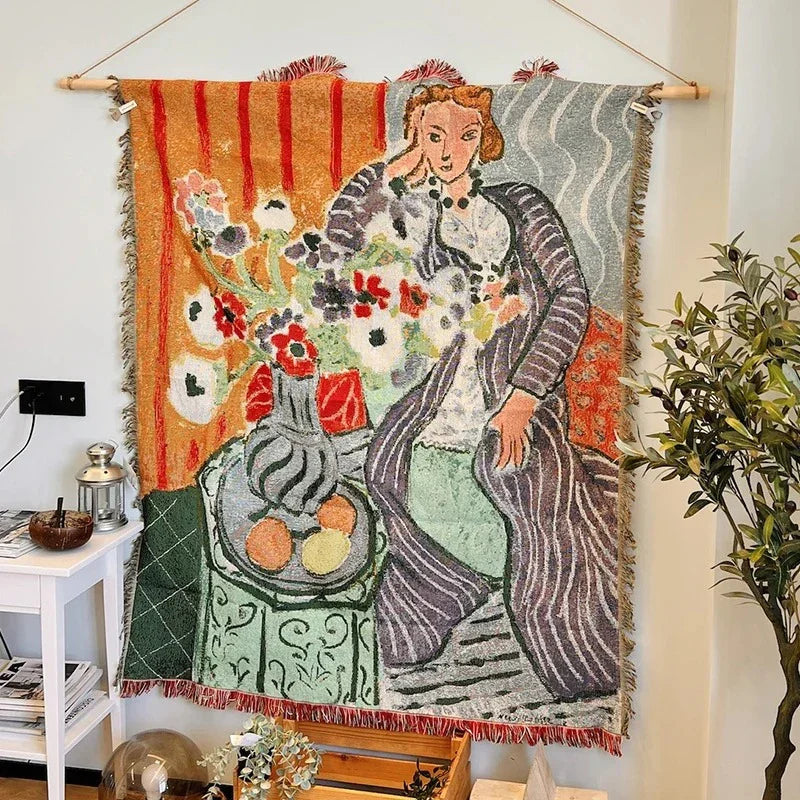 Collezione di Coperte Ispirata a Henri Matisse