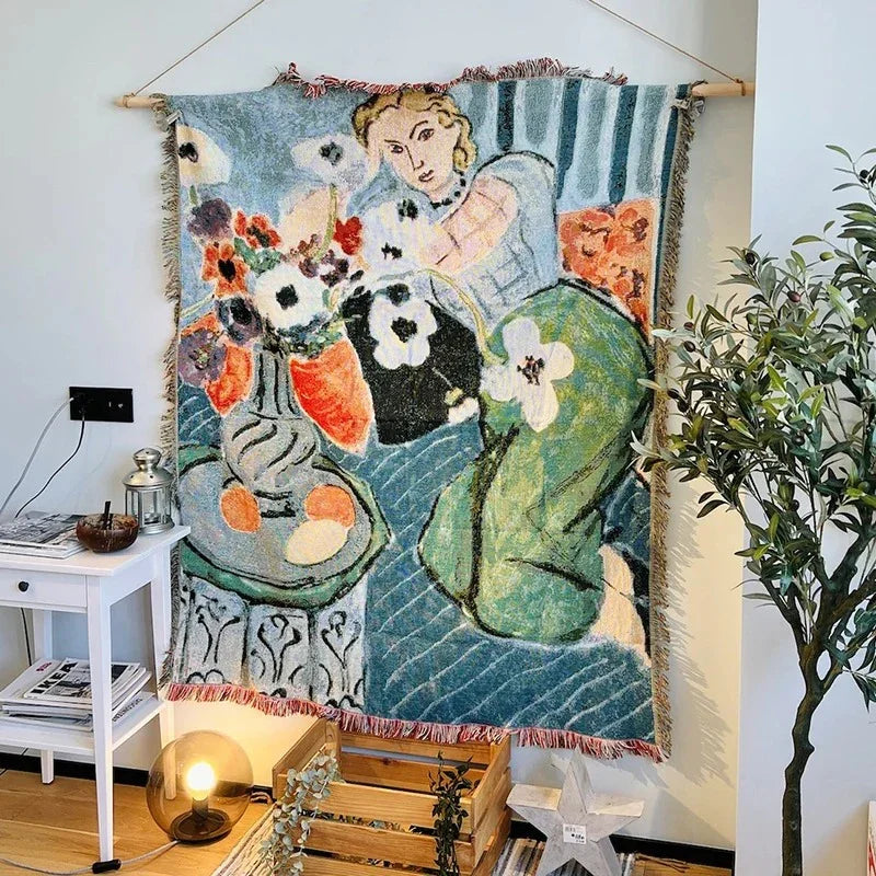 Collezione di Coperte Ispirata a Henri Matisse