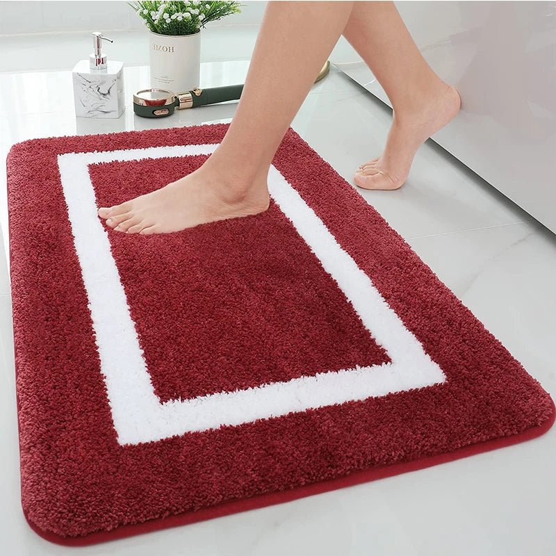 MICROFORM – Tappetino da bagno in microfibra morbido e antiscivolo per bagno e soggiorno