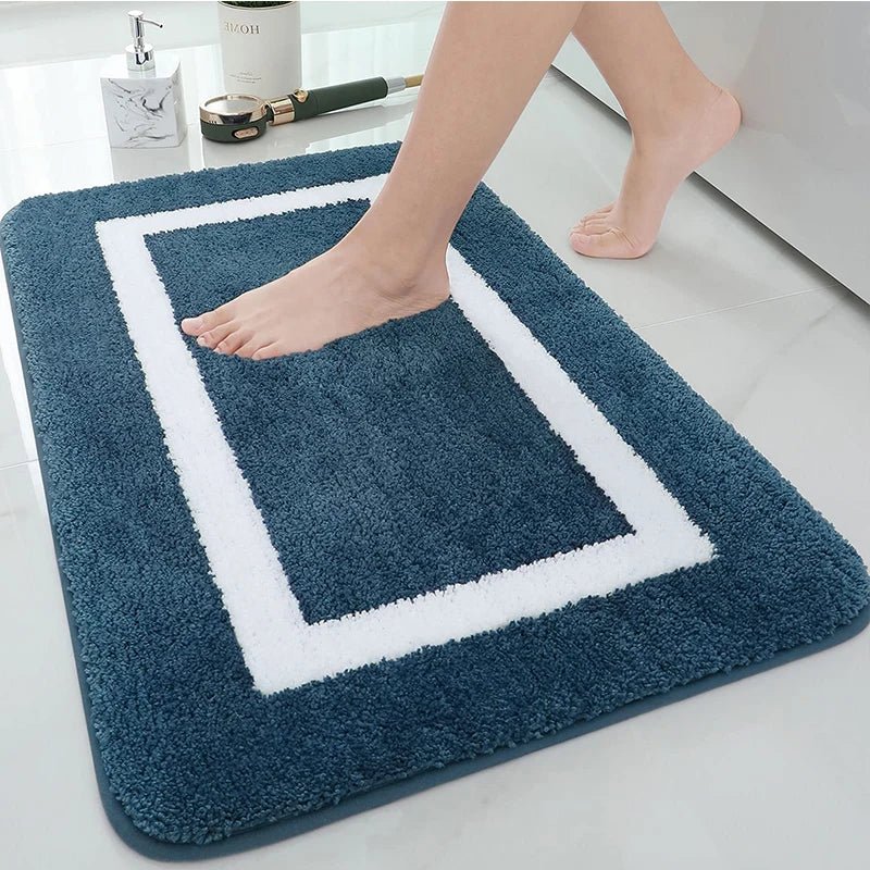 MICROFORM – Tappetino da bagno in microfibra morbido e antiscivolo per bagno e soggiorno