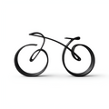 Faron - Scultura astratta a forma di bicicletta