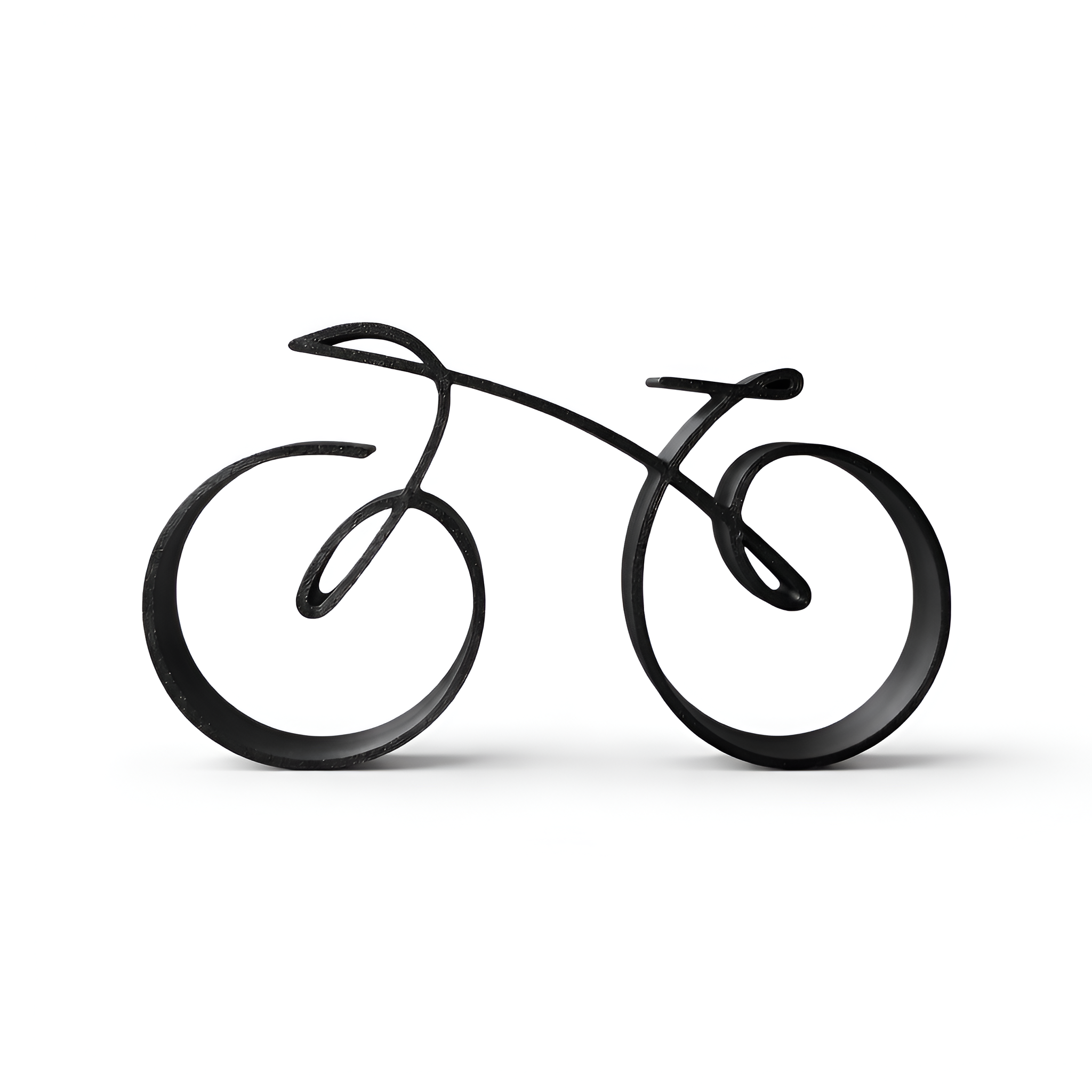Faron - Scultura astratta a forma di bicicletta