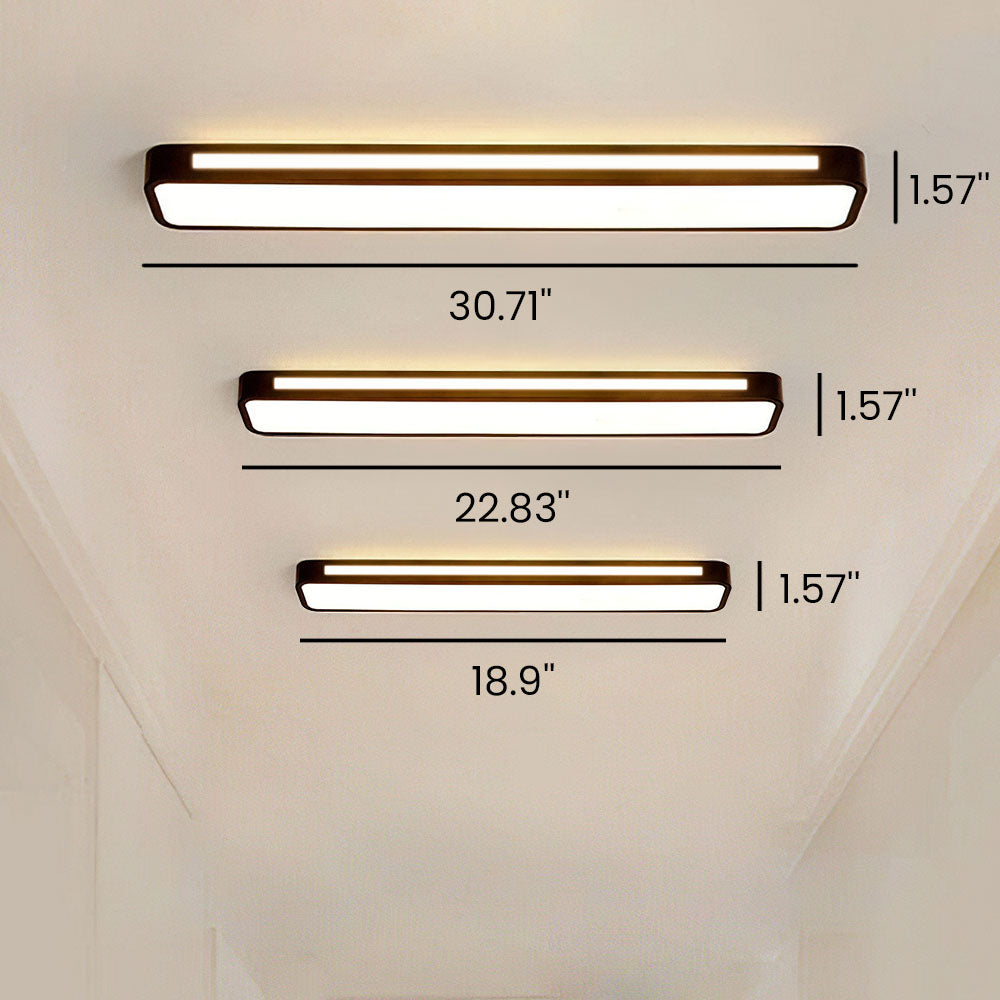 Minimalist Long LED Ceiling Light for Modern Spaces