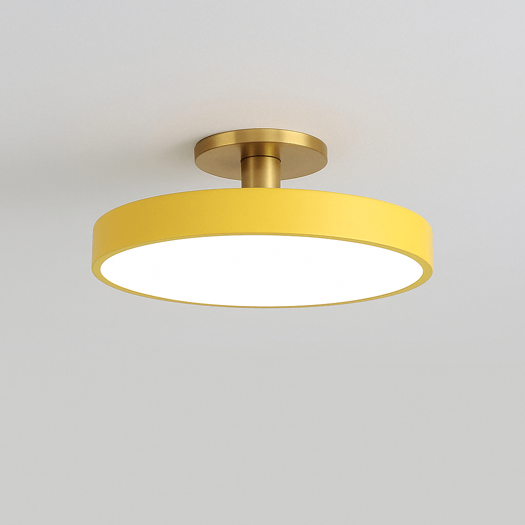 LED Ceiling Light with Macaron Colours