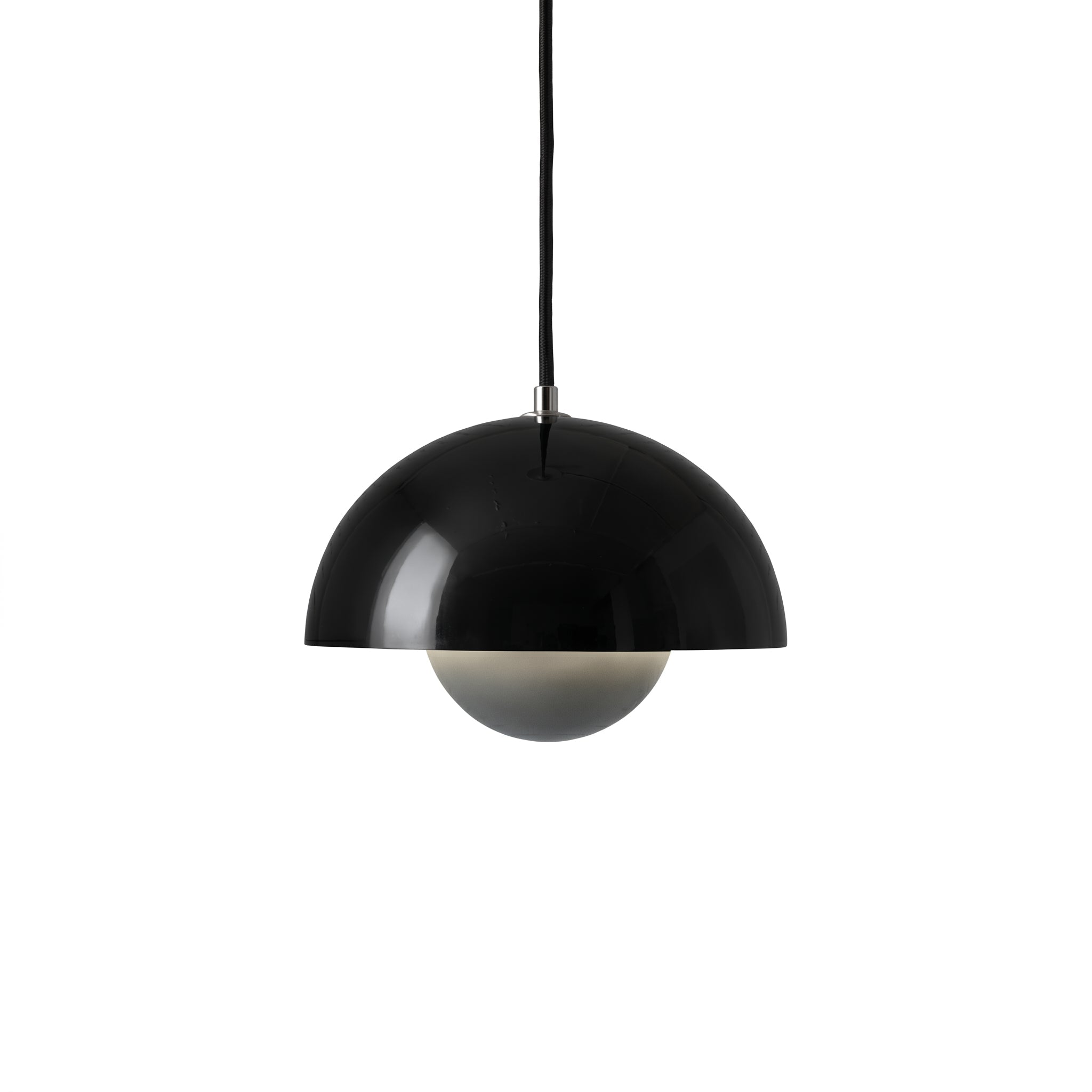 Lampada a sospensione minimalista a forma di mezzaluna