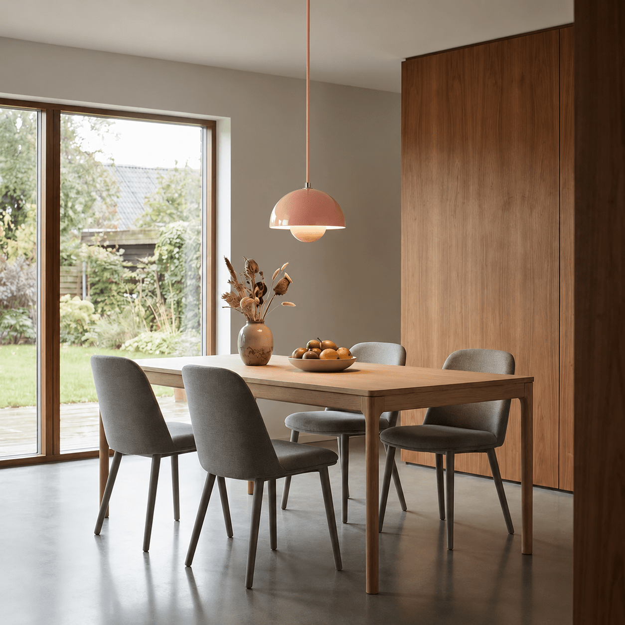 Lampada a sospensione minimalista a forma di mezzaluna