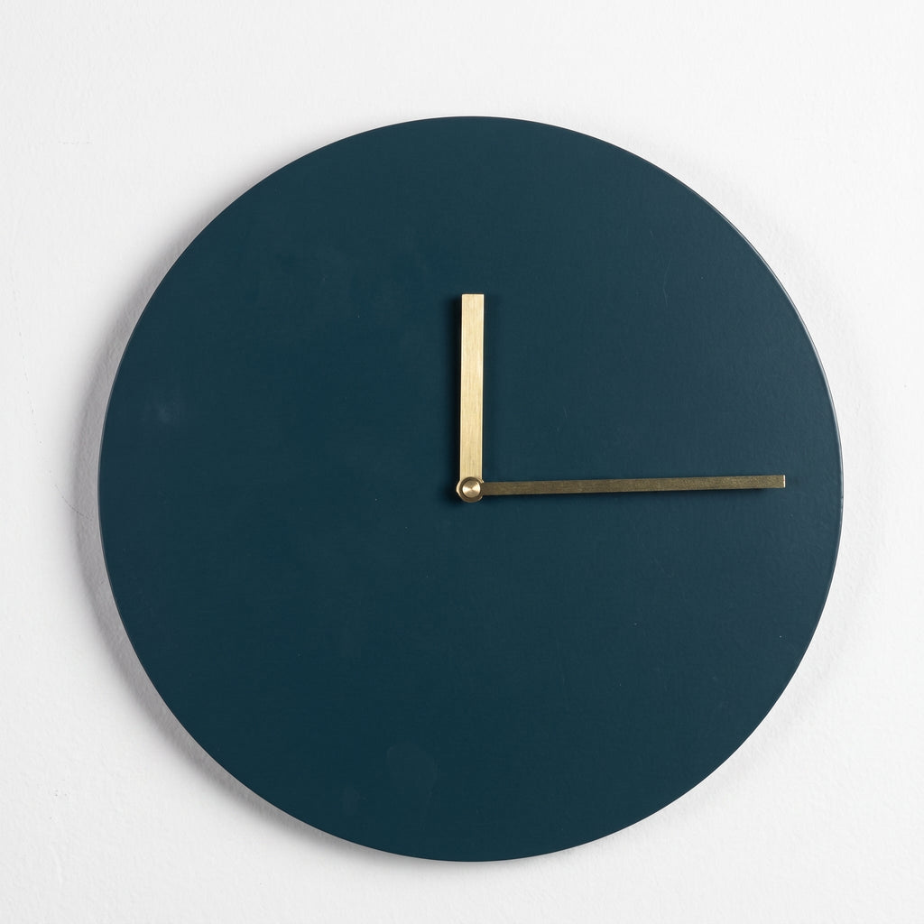Orologio da parete rotondo minimalista senza numeri