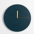 Orologio da parete rotondo minimalista senza numeri