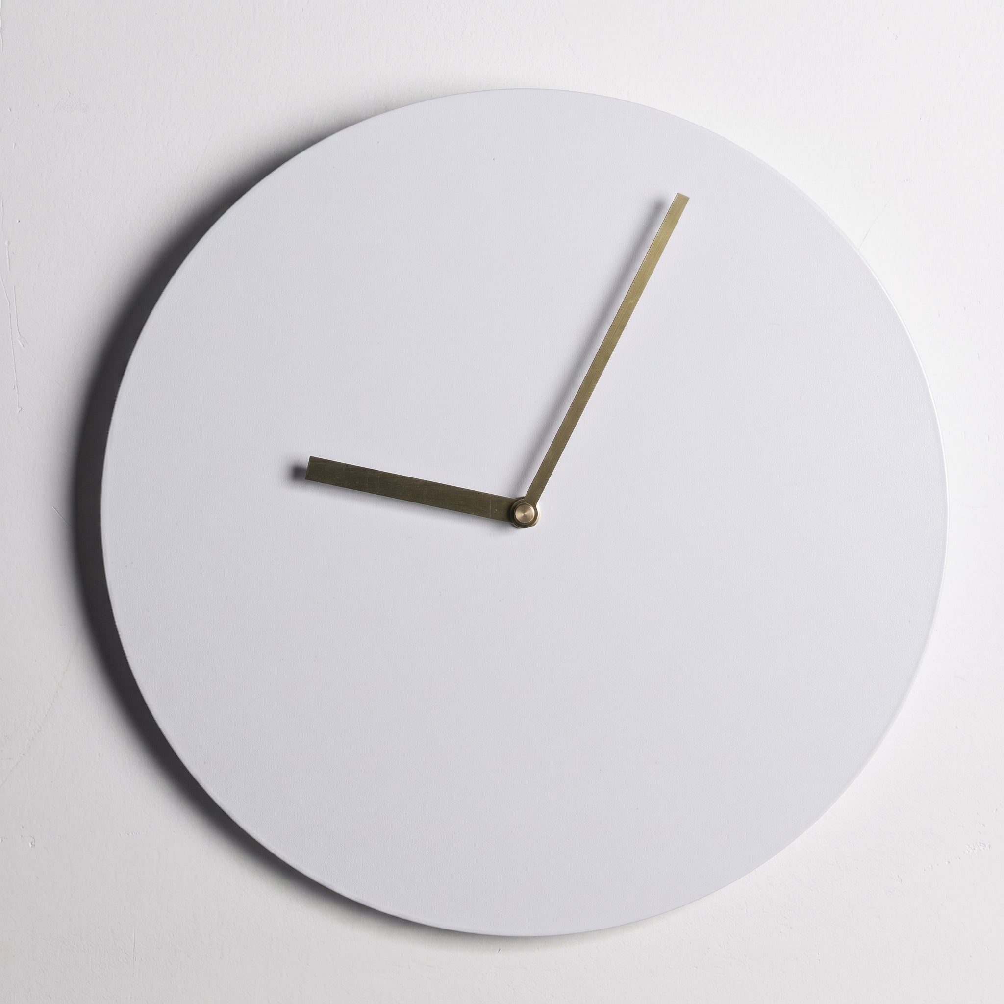 Orologio da parete rotondo minimalista senza numeri