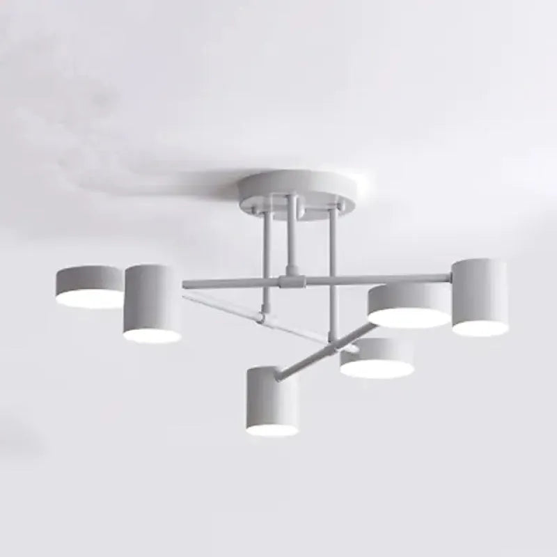 Lampada da soffitto moderna a 6 luci con modalità di illuminazione regolabili