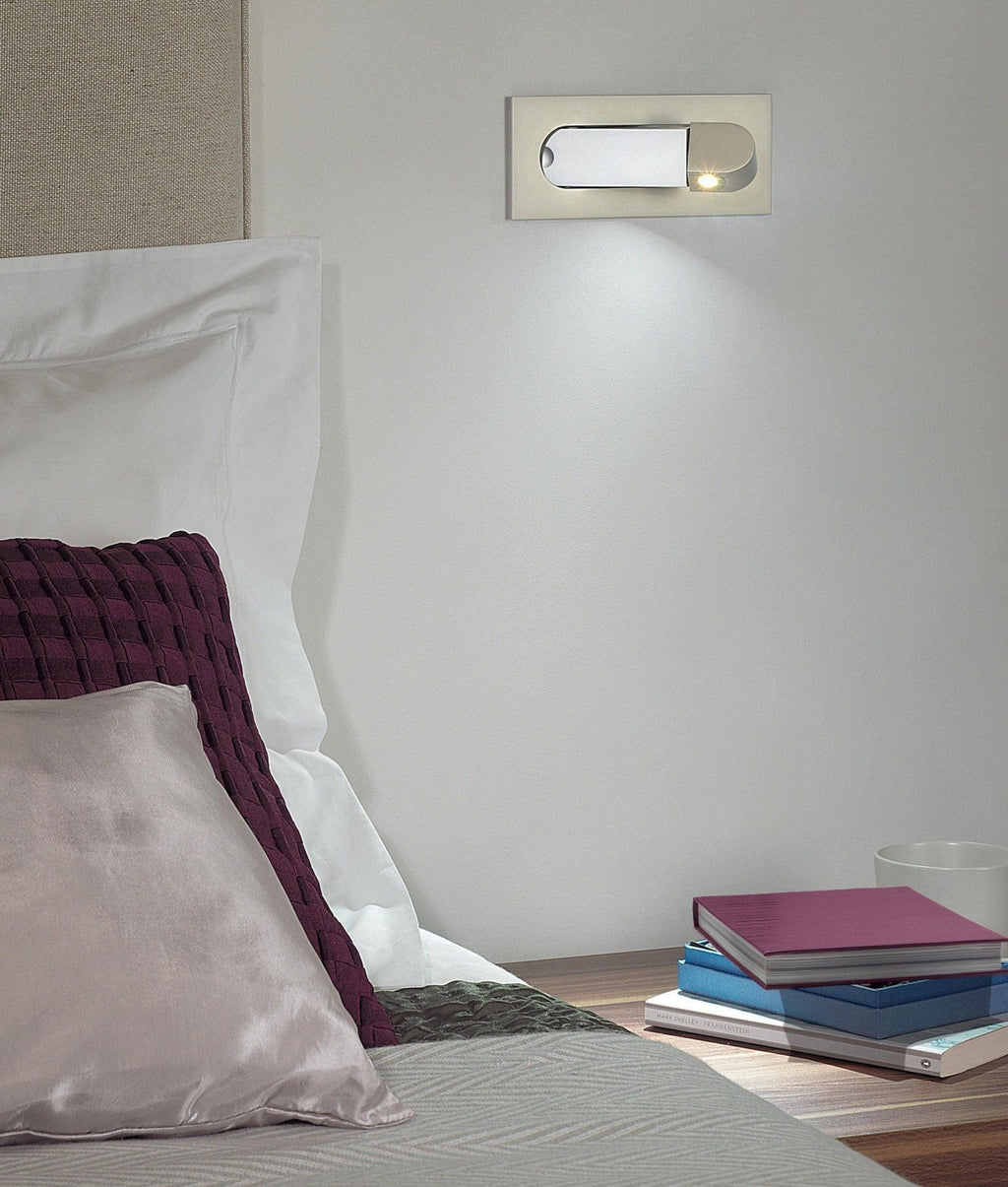 Modern Adjustable LED Bedside Reading Lamp - Varied Finishes