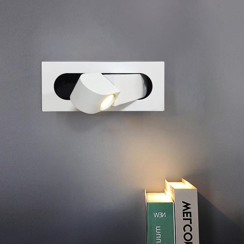 Modern Adjustable LED Bedside Reading Lamp - Varied Finishes