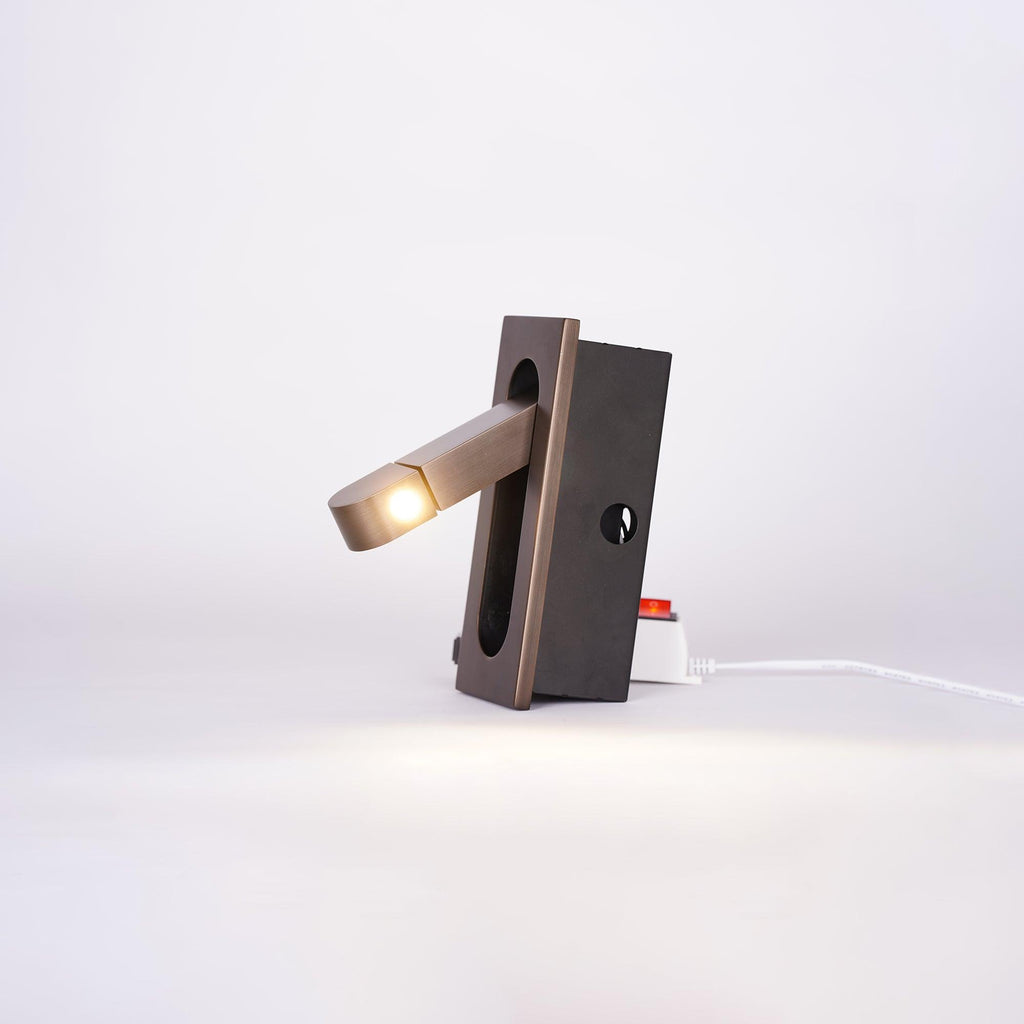 Modern Adjustable LED Bedside Reading Lamp - Varied Finishes