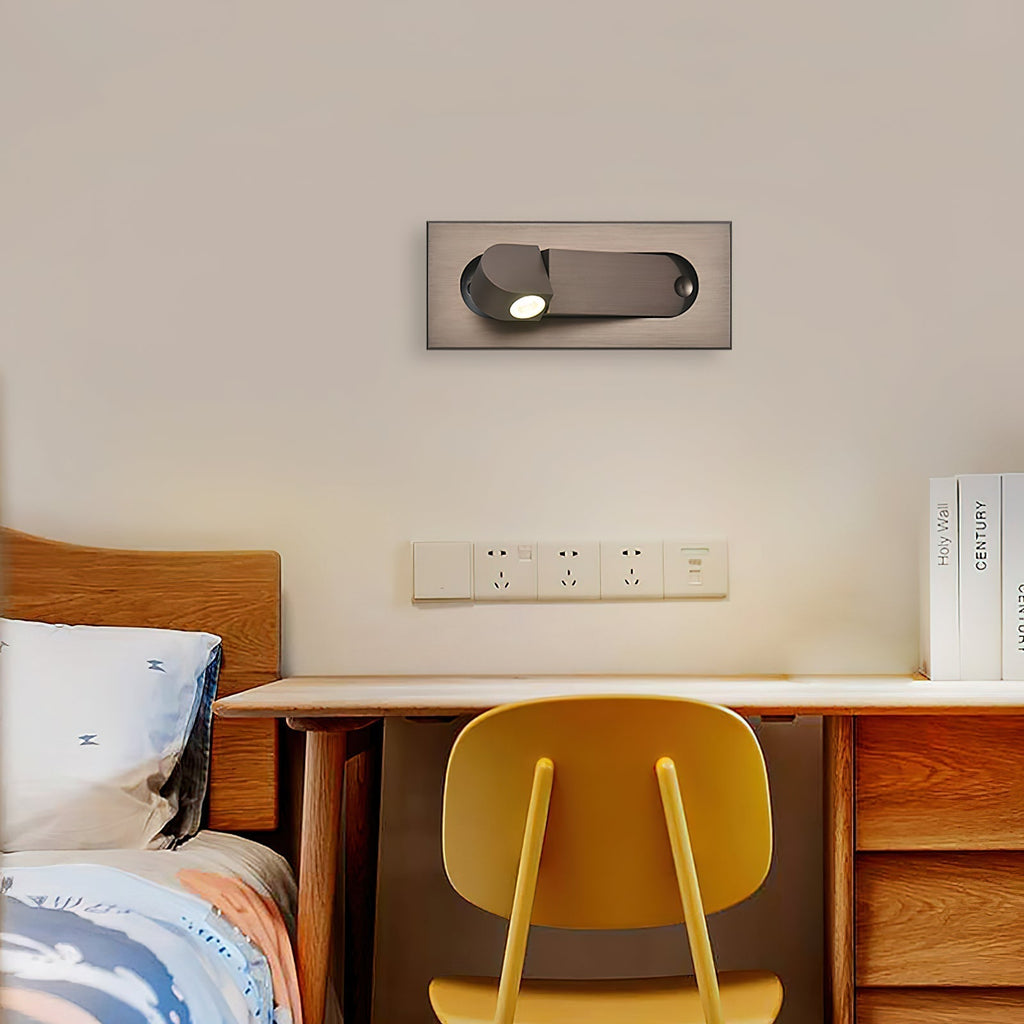 Modern Adjustable LED Bedside Reading Lamp - Varied Finishes