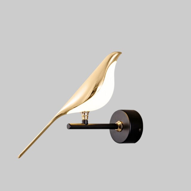 Lampada da parete moderna con uccelli - AviaryGlow