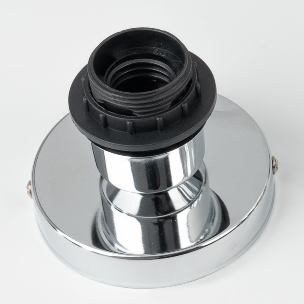 Lampada da Soffitto Moderno in Cristallo Nero a Incasso