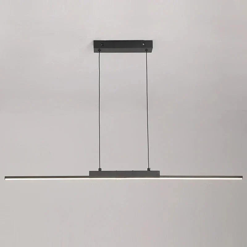 Modern Black Pendant Light – Minimalist Aluminium Fixture