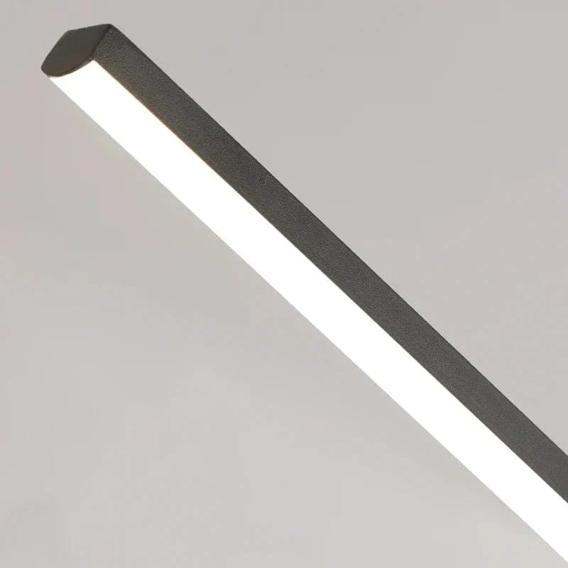 Modern Black Pendant Light – Minimalist Aluminium Fixture