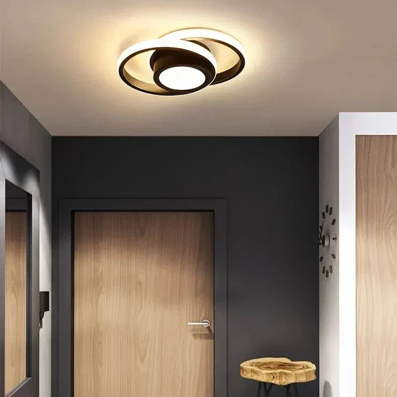 Modern LED Flush Mount Ceiling Light - Dimmable 3-Colour