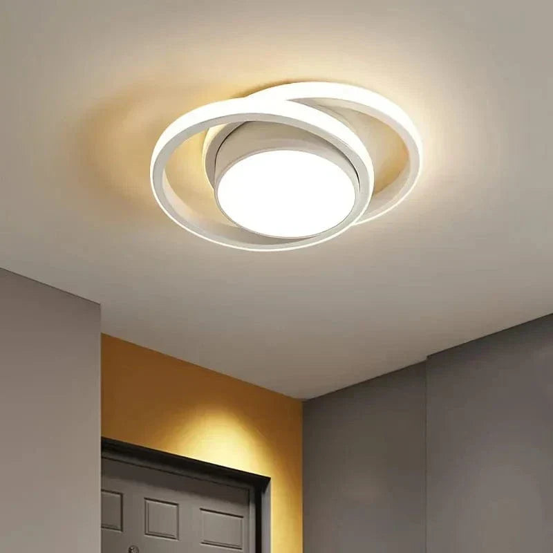 Modern LED Flush Mount Ceiling Light - Dimmable 3-Colour