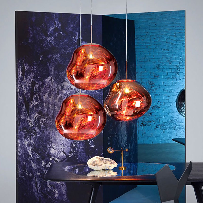 Lampada a Soffitto in Vetro Acrilico Moderna - LunaLux