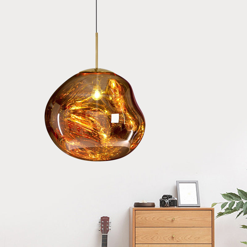 Lampada a Soffitto in Vetro Acrilico Moderna - LunaLux