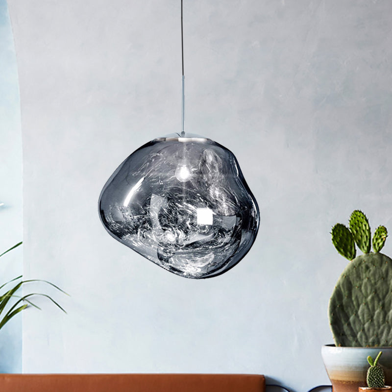 Lampada a Soffitto in Vetro Acrilico Moderna - LunaLux